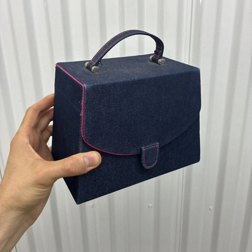 Victoria Secret Y2K Denim Jewelry Case 6